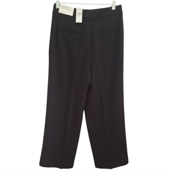 Ann Taylor Black Wide Leg  Women's Suit Pants Size 0 NWT - Picture 3 of 8